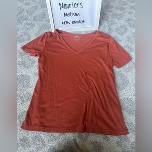 Maurices medium v neck tee